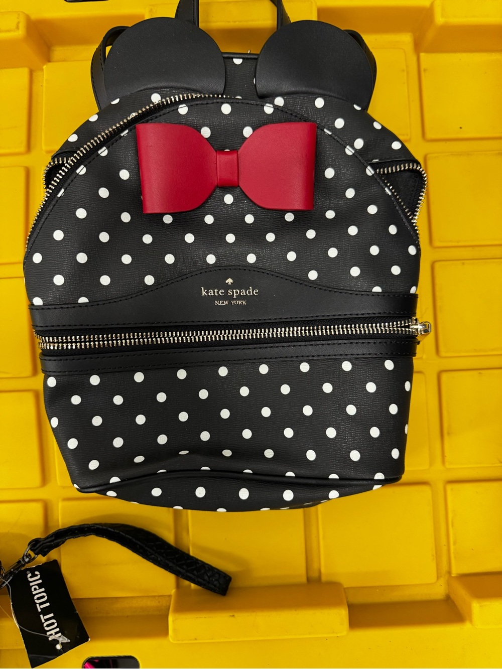 kate spade Minnie Ear with Red Bow BackPack